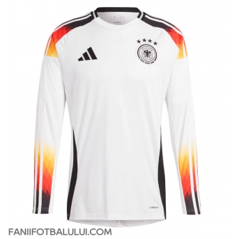 Germania Tricou Fotbal Replică European 2024 Barbati Acasa Mâneci Lungi